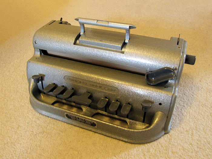 A Picture of a Perkins Brailler